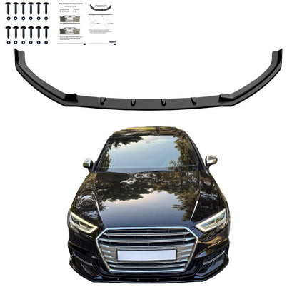 BK12.029 - Bodykit passend für AUDI S3 Sportback 8V Facelift 2016-2019 Hochglanz Schwarz
