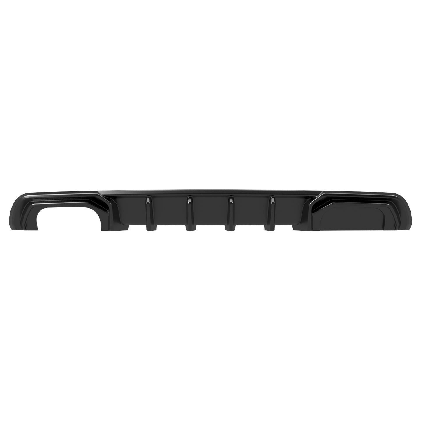 BK12.041-1 - Body Kit passend für Audi A3 8V Facelift Limousine 2016-2020 (Runder Doppelauspuff links)