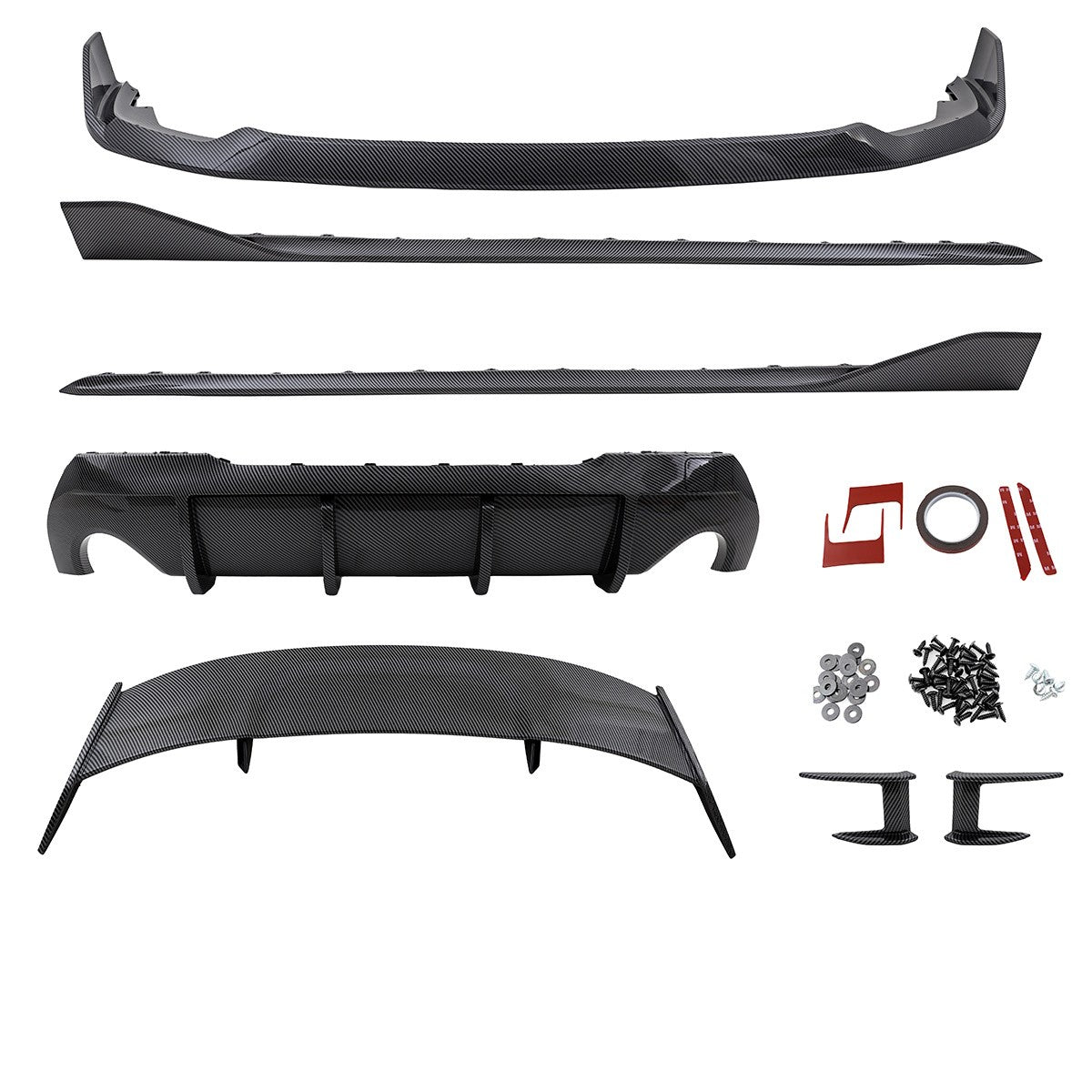 Sport-Karosserie-Kit Carbon-Optik passend für BMW 1 (F40) Schrägheck 2019-2024