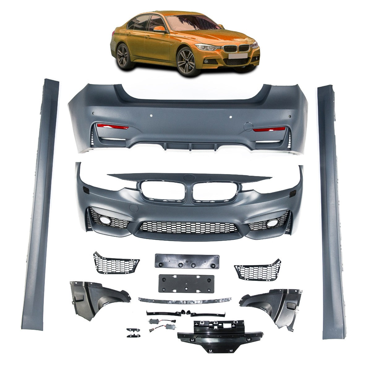 Sport Bodykit passend für BMW 3er (F30) Limousine 2012-2018