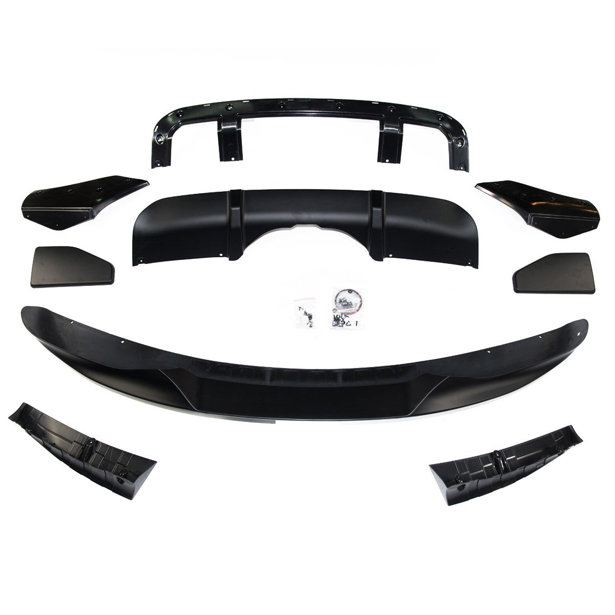 Bodykit Stoßstangen Set Matt Schwarz passend für BMW X5 F15 2013-2018