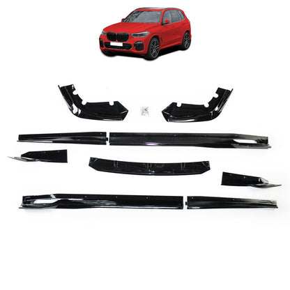 Sport Bodykit Stoßstangen Set Hochglanz Schwarz passend für BMW X5 (G05) 2018-2023