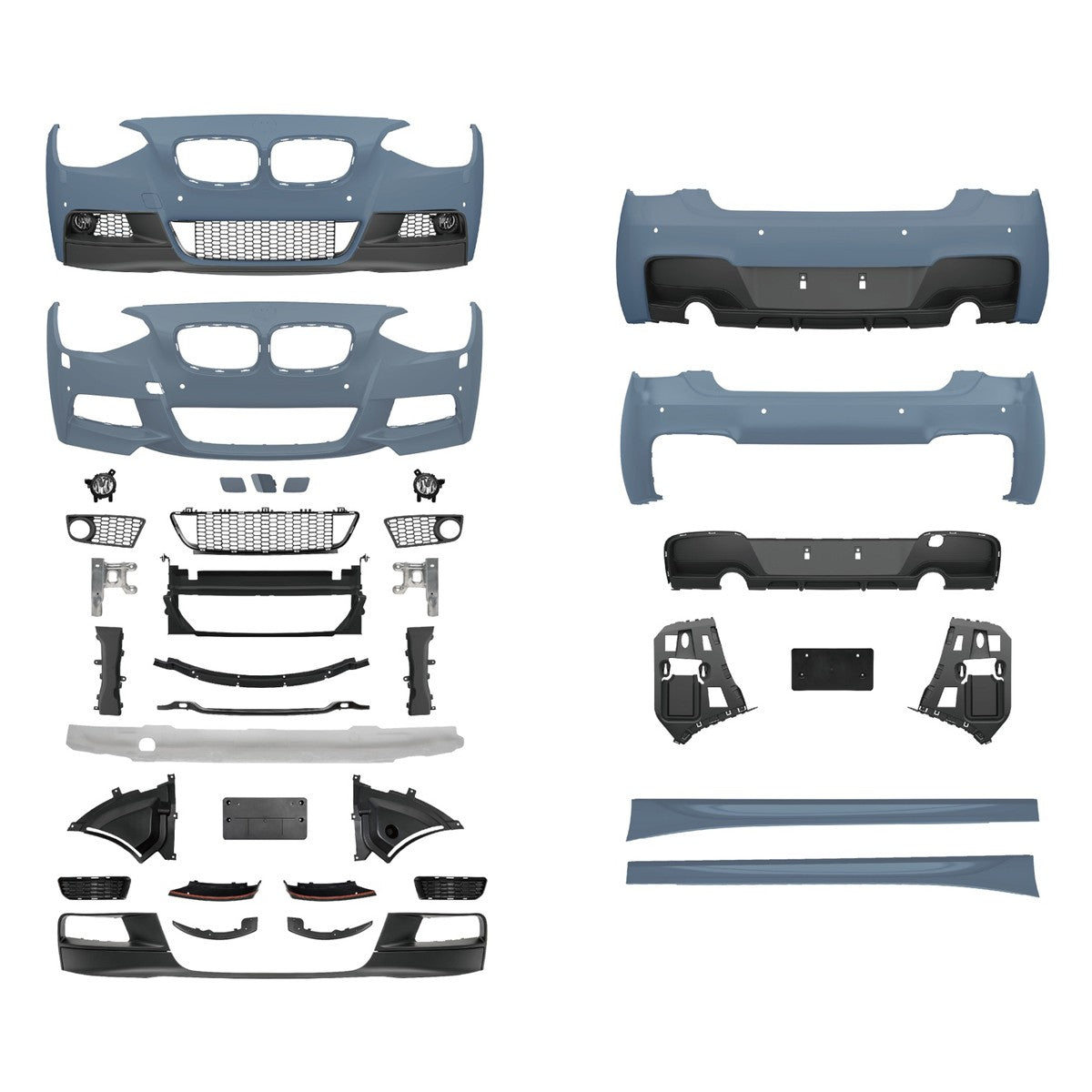 Bodykit Stoßstangen-Set passend für BMW 1er F20 Hatchback 2011-2015
