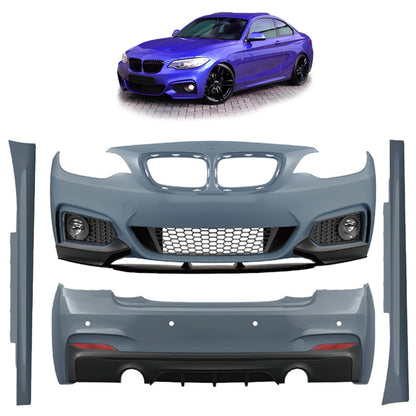 Sport Bodykit Stoßstangen-Set PDC SRA passend für BMW 2 (F22/F23) 2012-2020