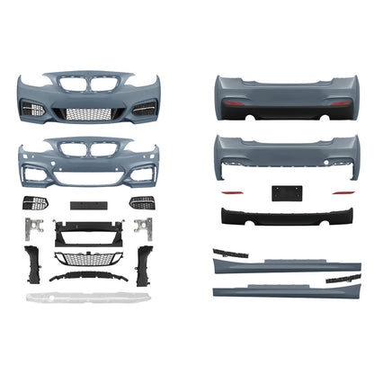 Sport Bodykit Stoßstangen-Set PDC SRA passend für BMW 2er F22 F23 2012-2020