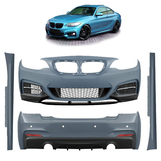 Sport Bodykit Stoßstangen-Set PDC SRA passend für BMW 2er (F22/F23) 2012-2020