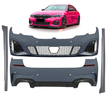 Sport Bodykit Stoßstangen Set PDC ACC passend für BMW 3er (G20) Limousine 2019-2022
