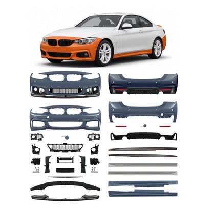 Bodykit Stoßstangen-Set PDC SRA passend für BMW 4er F32 F33 2013-2020