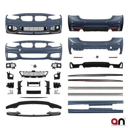 Bodykit Stoßstangen-Set PDC SRA passend für BMW 4er F32 F33 2013-2020