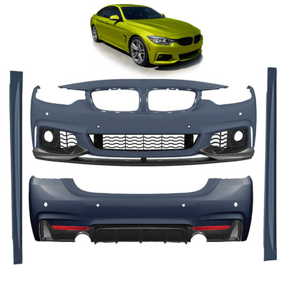 Bodykit Stoßstangen Set mit PDC SRA passend für BMW 4er F36 Gran Coupe 2014-2021