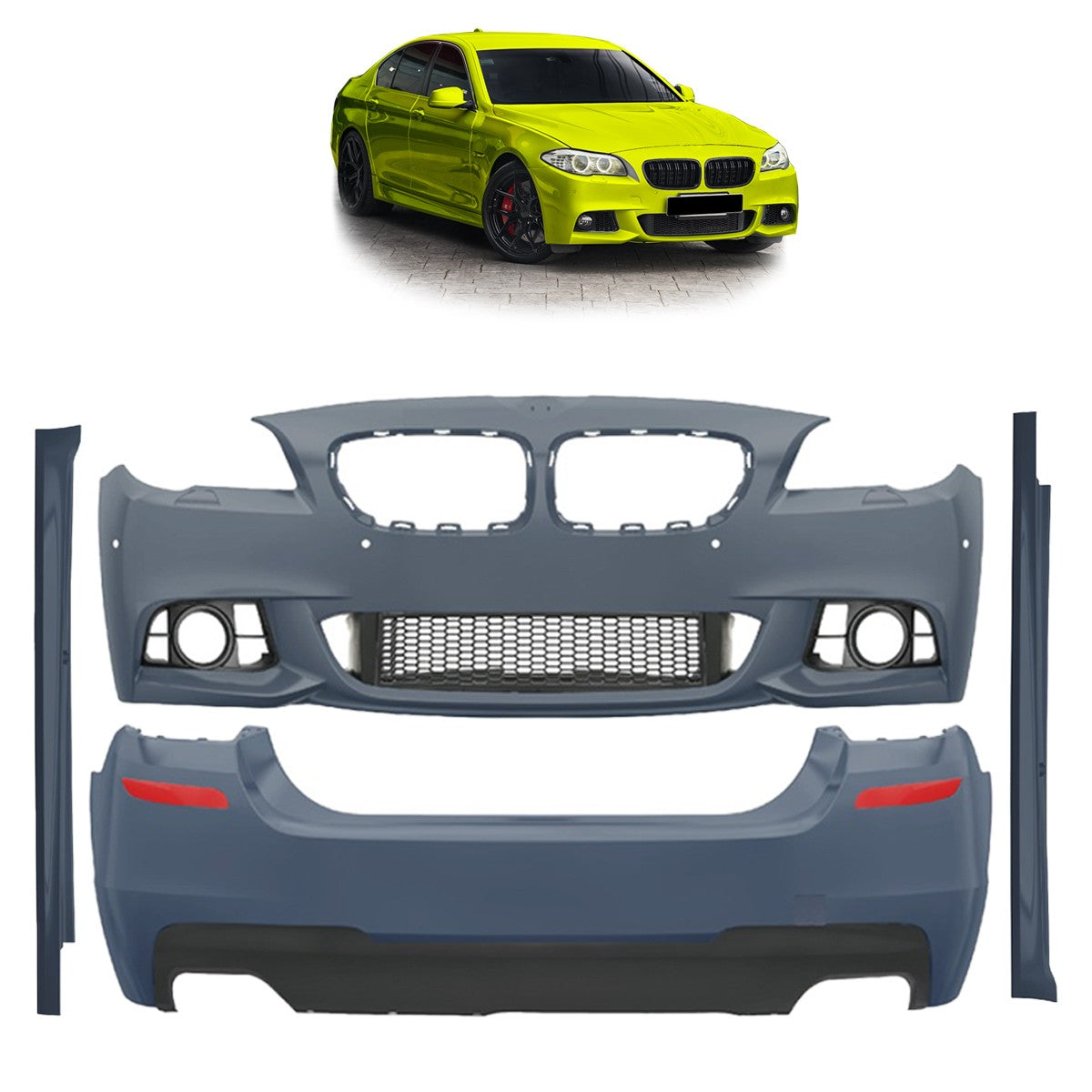 Bodykit Stoßstangen Set PDC SRA passend für BMW 5er F10 Limousine 2013-2017