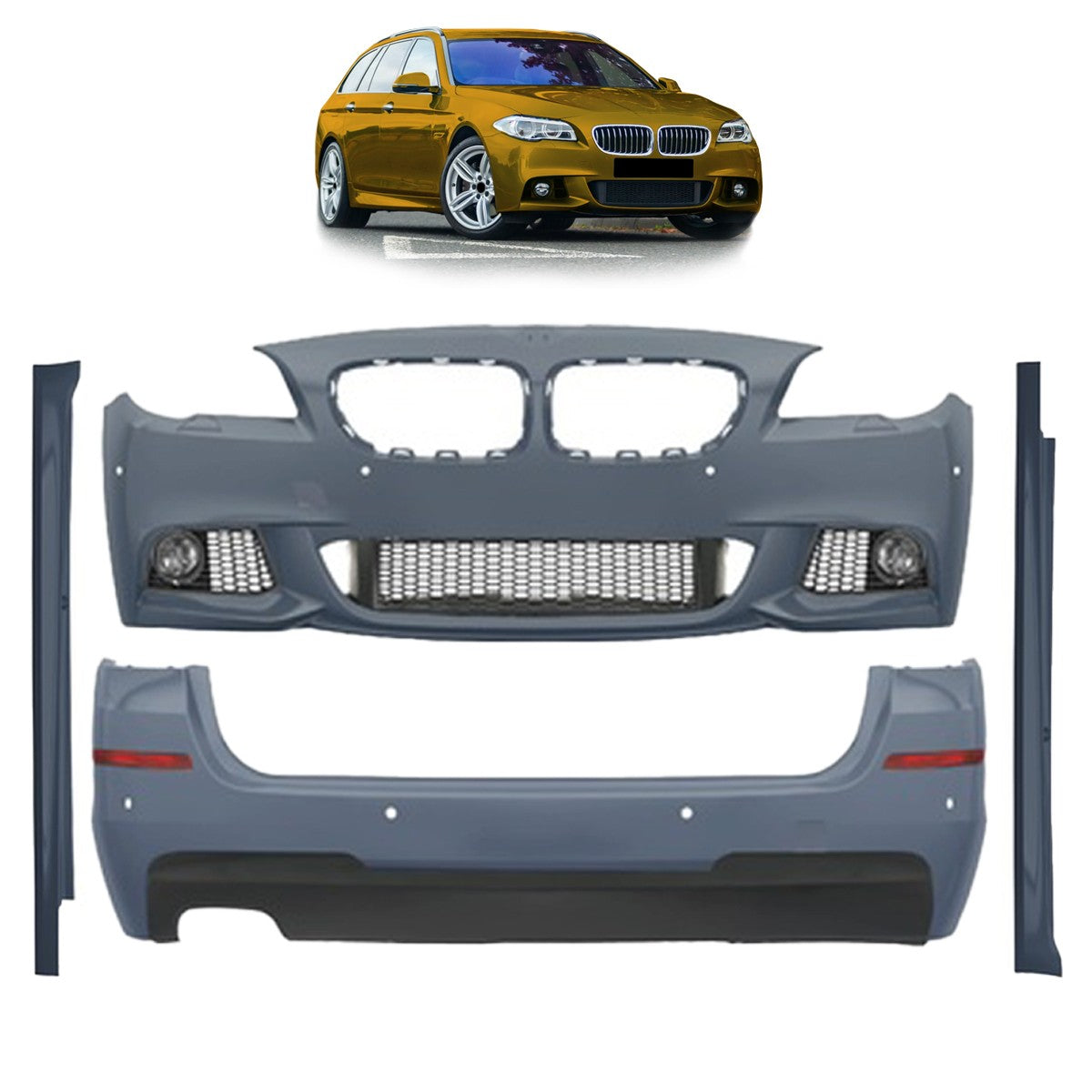 Karosseriekit Stoßstangen-Set passend für BMW 5er F11 Touring 2010-2013