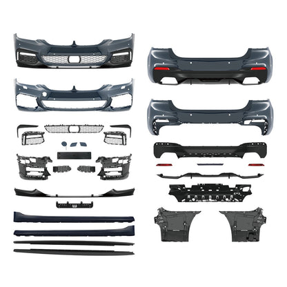 Bodykit Stoßstangen Set PDC SRA ACC passend für BMW 5er G30 Limousine 2017-2020