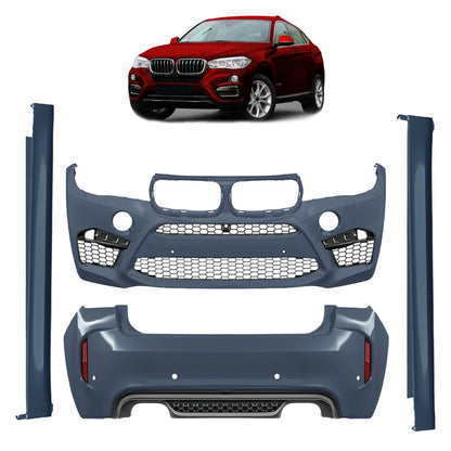 Karosseriekit Stoßstangen-Set mit PDC passend für BMW X6 F16 2014-2019