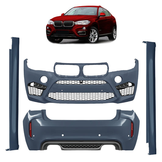 Karosseriekit Stoßstangen-Set mit PDC passend für BMW X6 F16 2014-2019