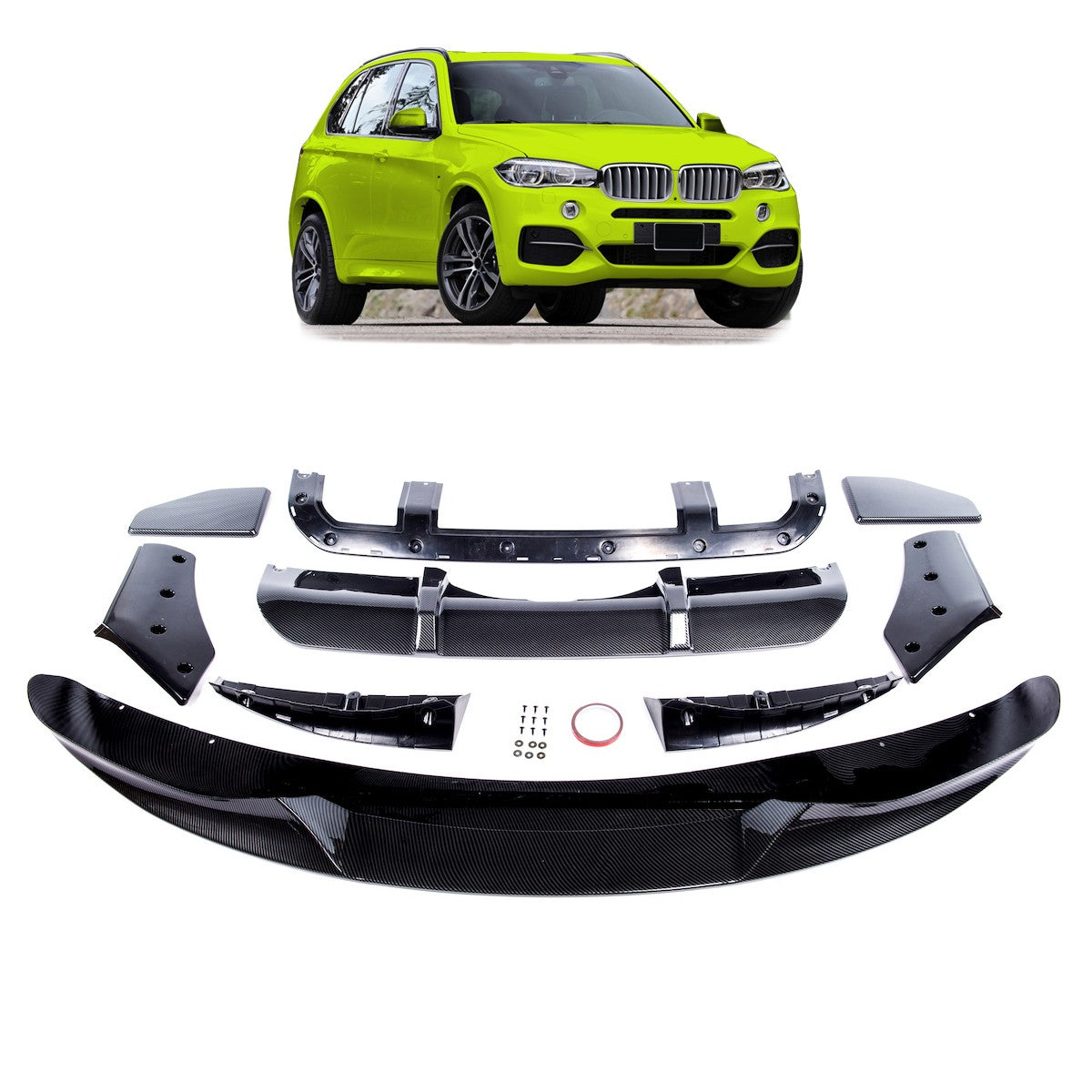 Sport Karosserie-Kit Set Carbon-Optik passend für BMW X5 (F15) 2013-2018