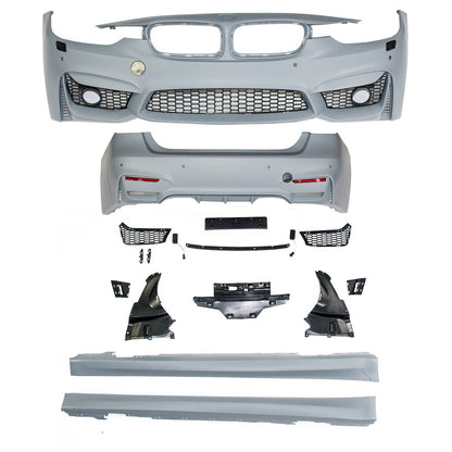 Bodykit Stoßstangen Set SRA passend für BMW 3 (F30) Limousine 2012-2018