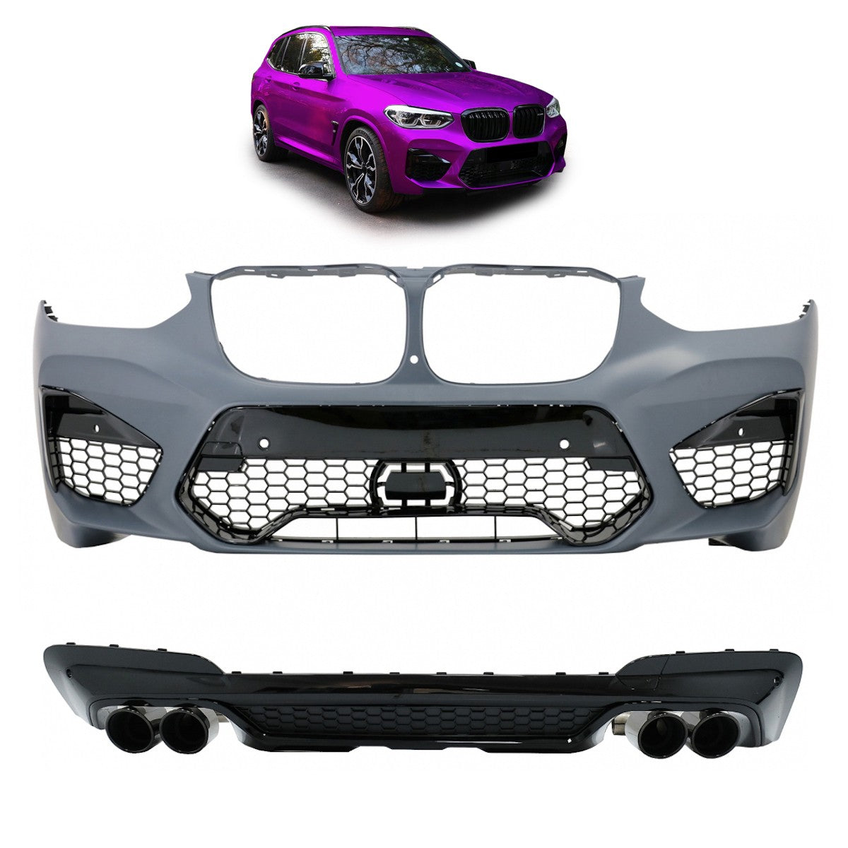 Sport Bodykit passend für BMW X3 (G01) 2017-2021