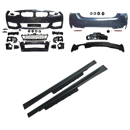 Komplettes Bodykit Stoßstangen-Set PDC SRA passend für BMW 4er F32 F33 2013-2020