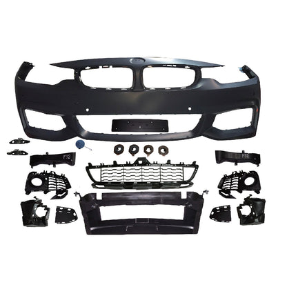 Komplettes Bodykit Stoßstangen-Set PDC SRA passend für BMW 4er F32 F33 2013-2020