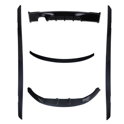 Performance Hochglanz schwarzes Karosserie-Kit passend für BMW 2er F22 F23 2014-2019
