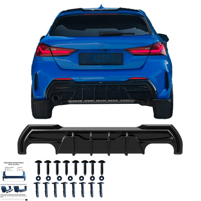 BK12.017 - Bodykit passend für BMW 1er F40 M-Pack / M135i 2019+ Hochglanz Schwarz
