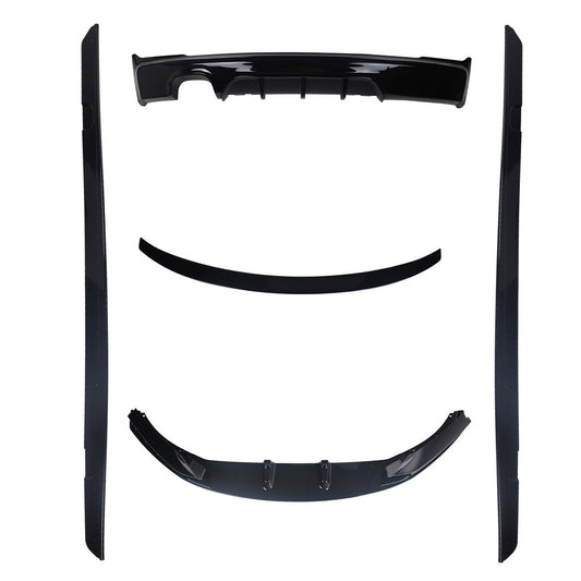 BK12.030 - Bodykit passend für BMW 4er G22 Coupé ( M-Pack / M440i ) 2020+ Hochglanz Schwarz