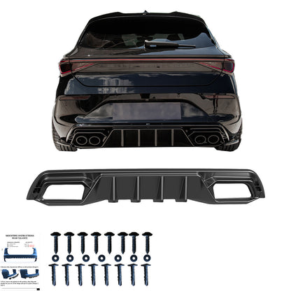 BK12.027 - Bodykit passend für CUPRA Leon MK1 2020-2024 Hochglanz Schwarz