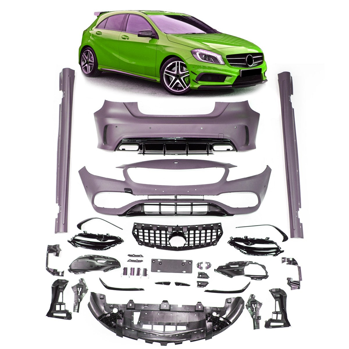 Sport-Kit passend für Mercedes A-Klasse W176 2012-2018