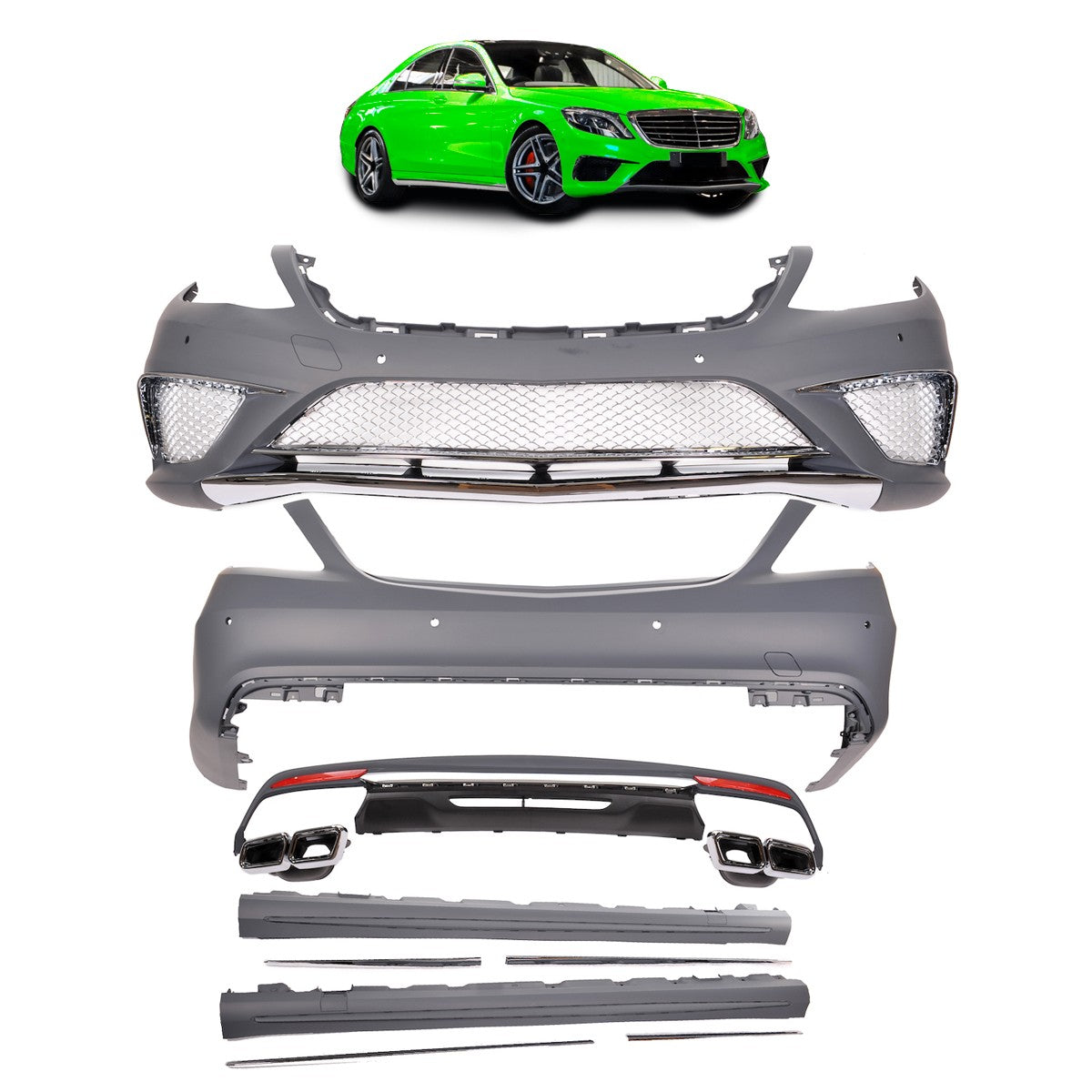 Bodykit Stoßstangen-Set passend für S-Klasse (W222) 2014-2017