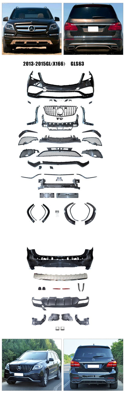 Komplett Bodykit passend für Mercedes GL-Klasse X166 2012-2015