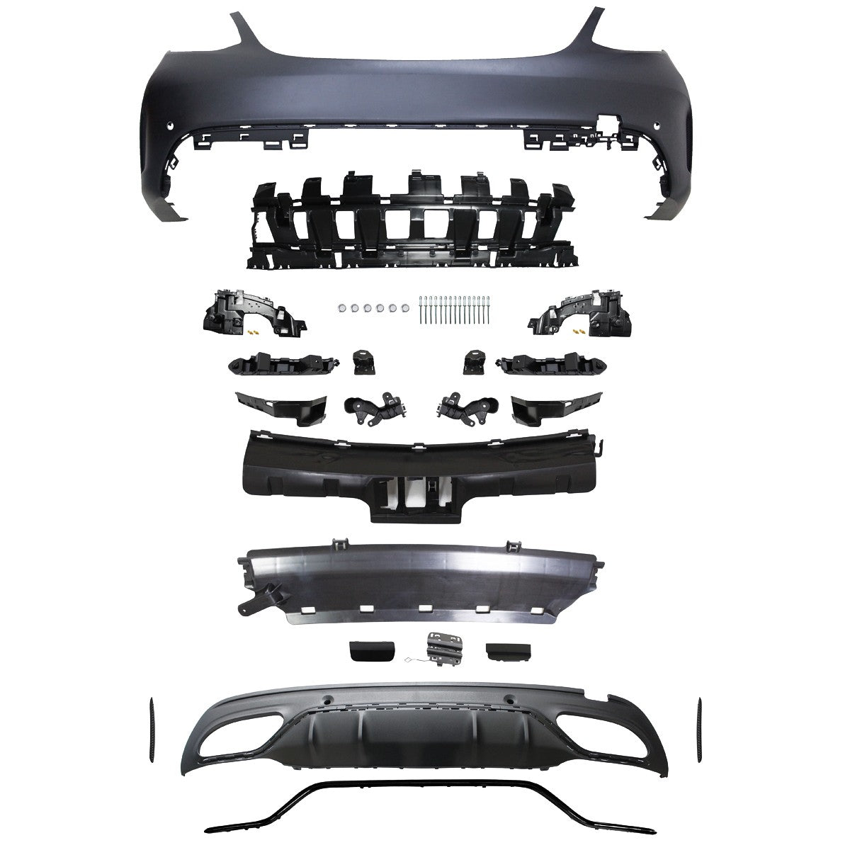 Sport Bodykit mit PDC passend für Mercedes C-Klasse W205 Limousine 2015-2022