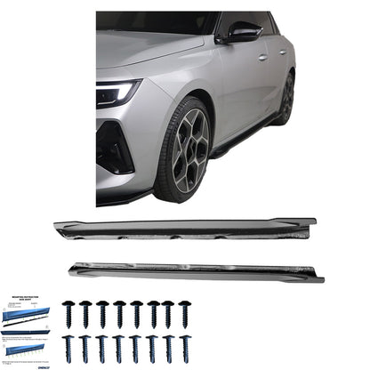 BK12.022 - Bodykit passend für OPEL Astra L 2020+ Hochglanz Schwarz
