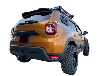 Karosserie-Kit passend für DACIA Duster Serie 2 2018+ Parkassist Matt Schwarz