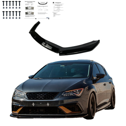 BK12.019 - Bodykit passend für SEAT Leon FR MK3 Facelift 2017-2019 Hochglanz Schwarz