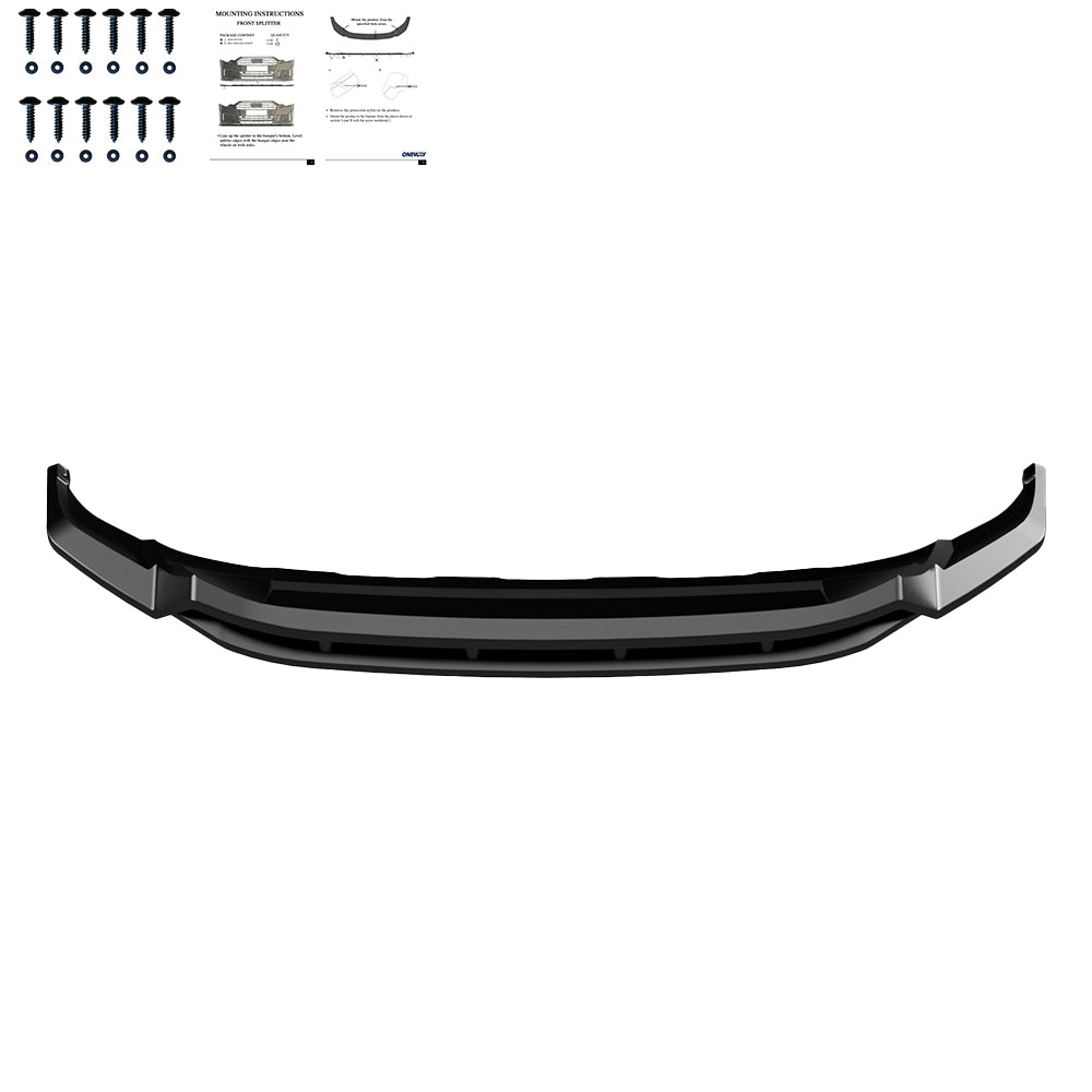 BK12.018 - Bodykit passend für VW Touareg Mk3 R-Line 2018-2023 Hochglanz Schwarz