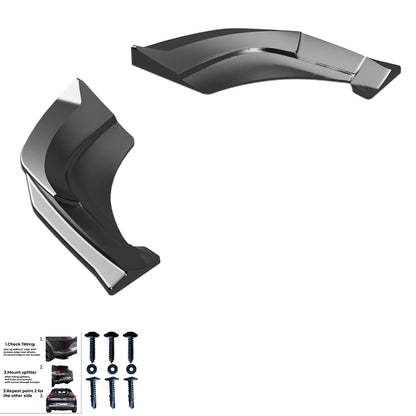 Bodykit passend für VW Volkswagen Tiguan R-Line Mk3 2024+ Hochglanz Schwarz