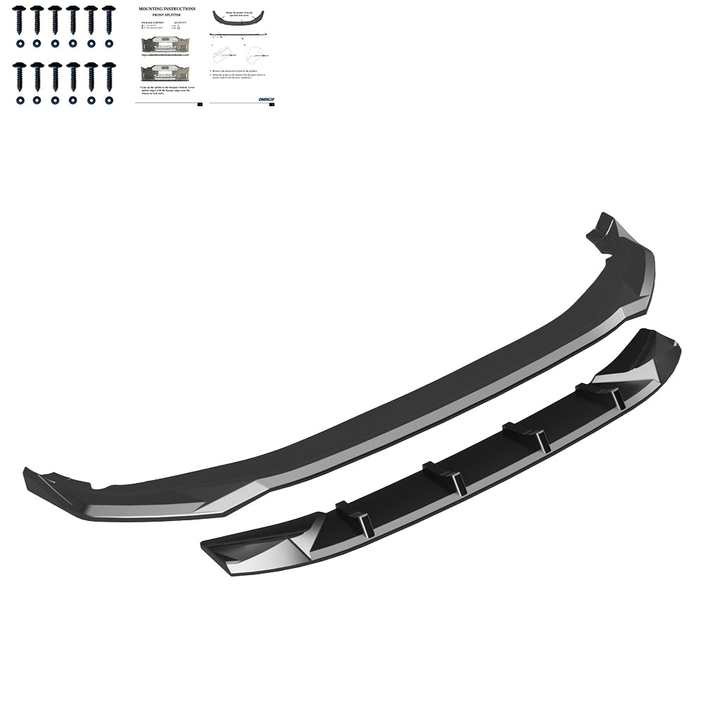 Karosserie-Kit passend für VW VOLKSWAGEN Tayron R-Line Mk1 2025+ Hochglanz Schwarz