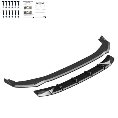 Karosserie-Kit passend für VW VOLKSWAGEN Tayron R-Line Mk1 2025+ Hochglanz Schwarz