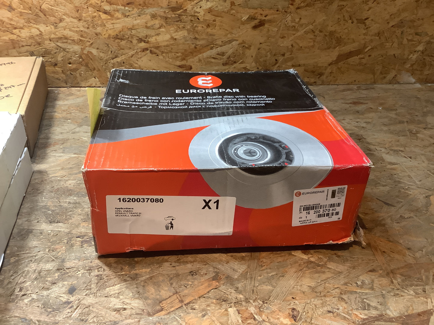 Opel Vivaro, Renault Trafic III Bremsscheiben-Satz hinten+Radlager ø280mm Original Eurorepar NEU