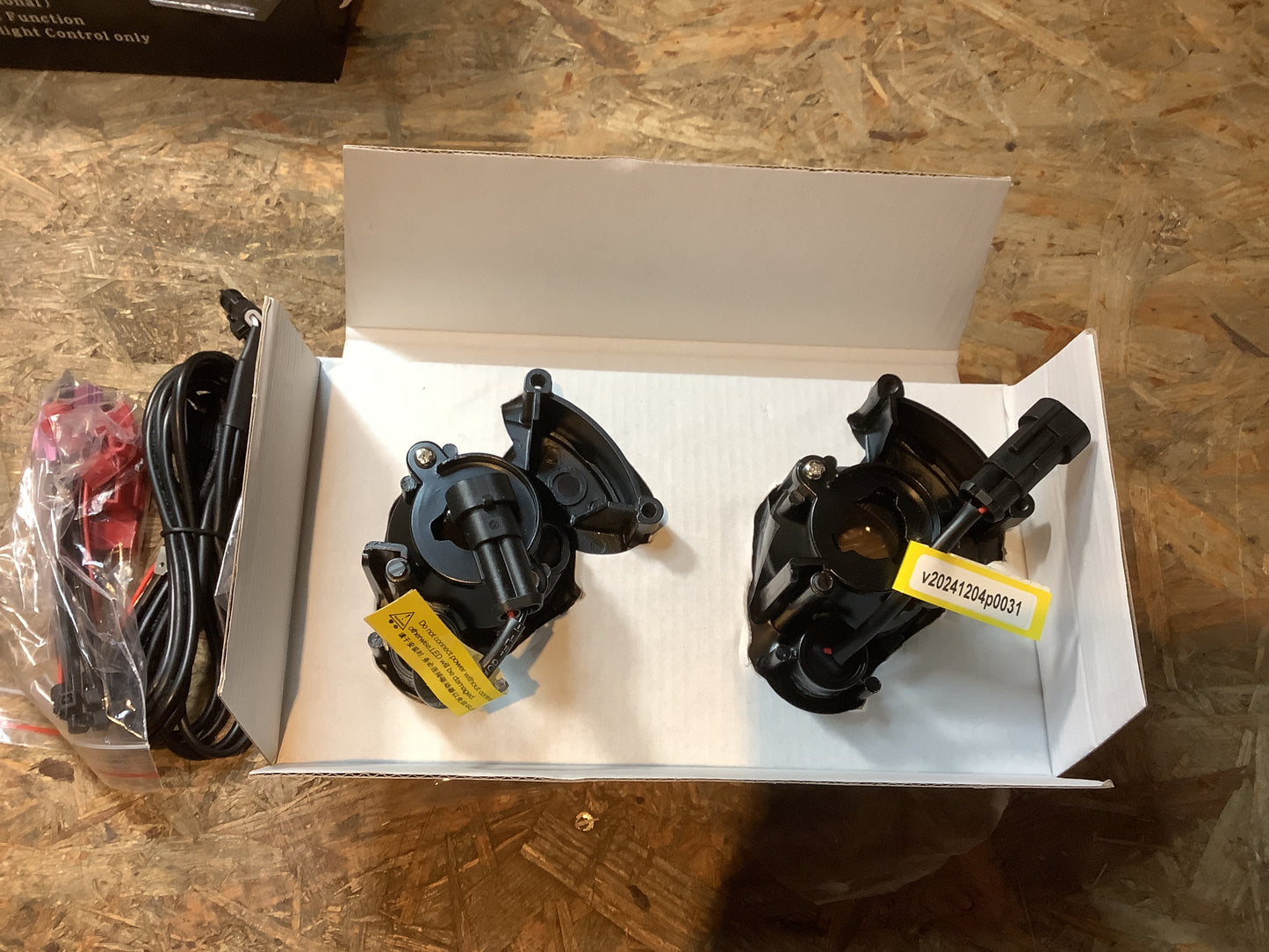 Tuning-Tec LED Nebelscheinwerfer / Tagfahrlicht für Mini Cooper R55 / R56 / R57 Schwarz