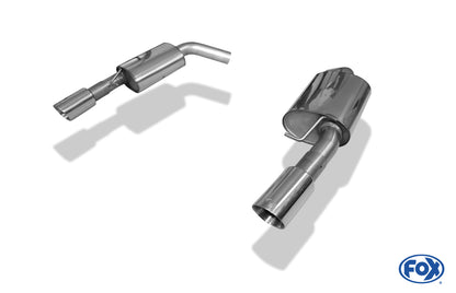 BMW E90/91/92/93 335i/335d Endschalldämpfer rechts/links - 1x90 Typ 25 rechts/links