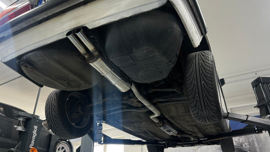 BMW E28 518i ohne Kat End- und Vorschalldämpfer - 2x55 Typ 10