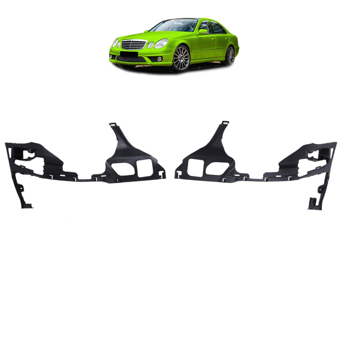 Frontstoßstangenhalterung Set Seite passend für Mercedes E-Klasse W211 S211 2006-2009