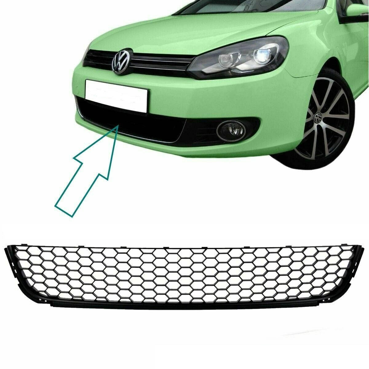 Frontstoßstange Gittermitte passend für VW Golf 6 2008-2012