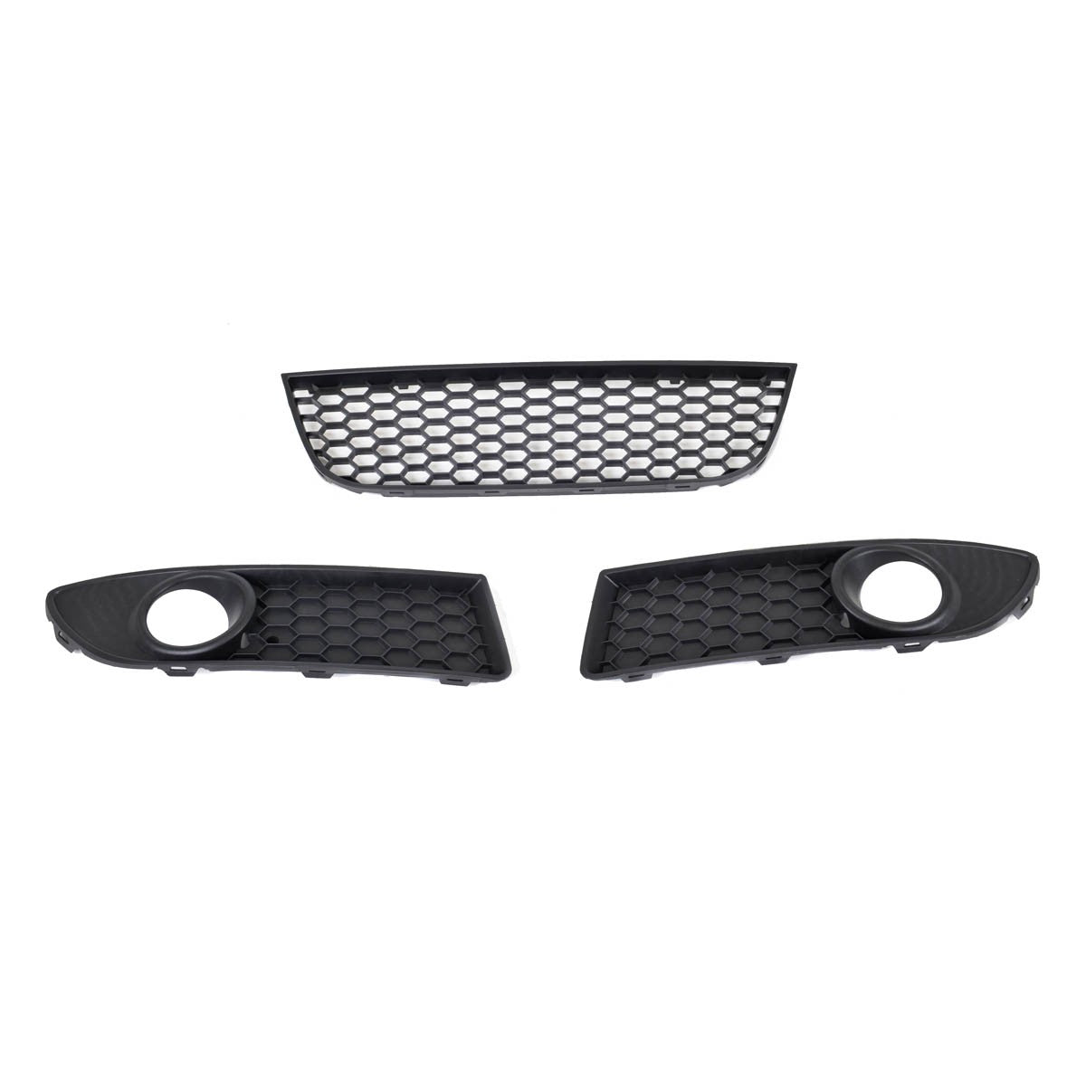 Frontstoßstange Gittergrill Set passend für VW Polo 9N Facelift 2005-2009