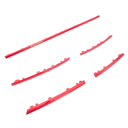 "Frontstoßstangen-Grillset Rot für VW TRANSPORTER MULTIVAN T6 2015-2020"