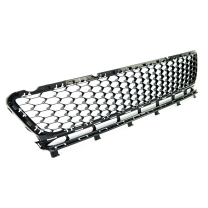 Stoßstangen-Grill und Nebelscheinwerfergehäuse für Golf 7 GTi 2013-2017, Glanzschwarz