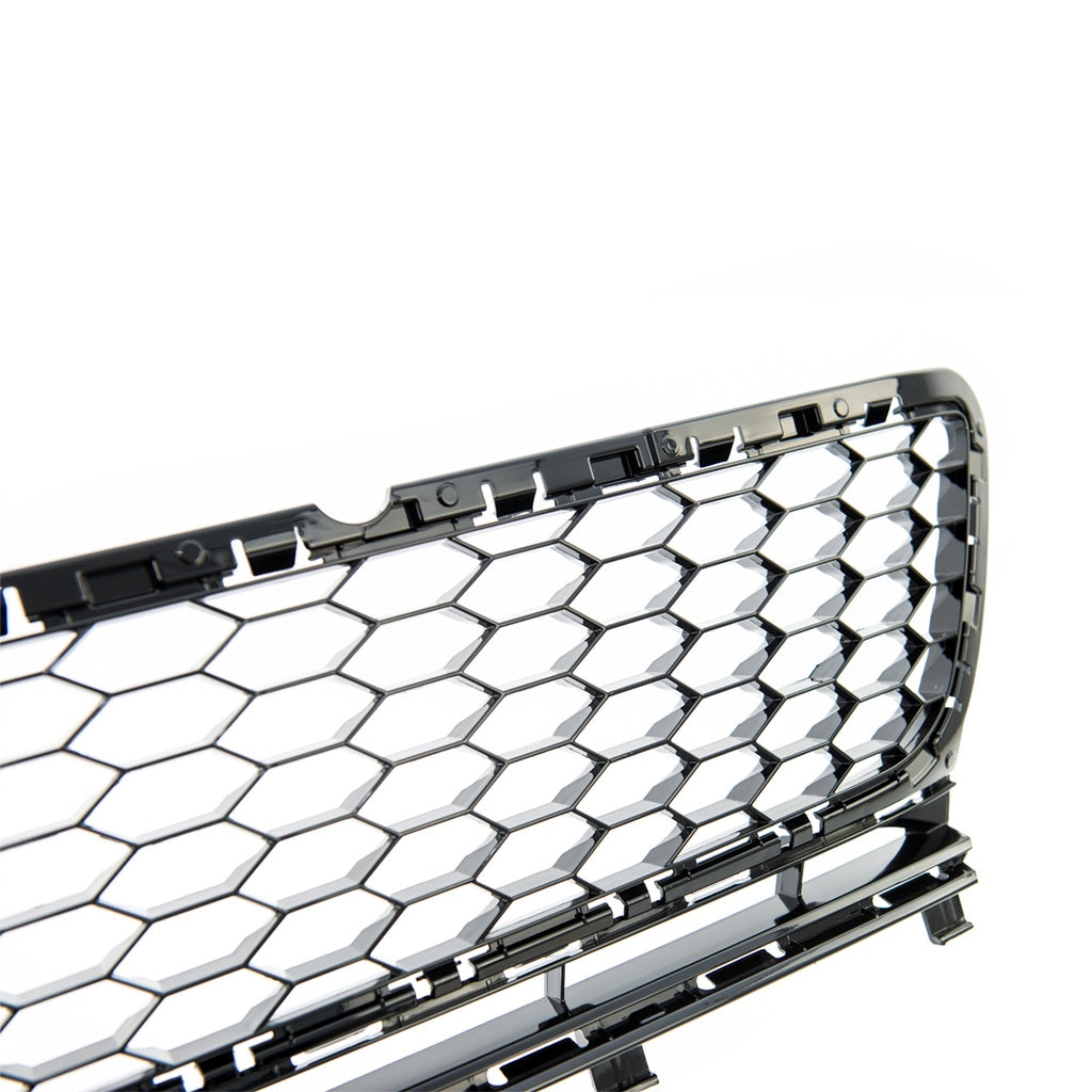 Stoßstangen-Grill und Nebelscheinwerfergehäuse für Golf 7 GTi 2013-2017, Glanzschwarz