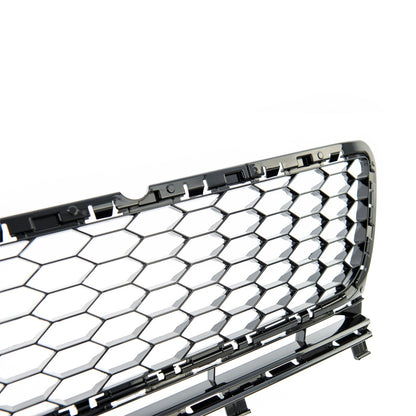 Stoßstangen-Grill und Nebelscheinwerfergehäuse für Golf 7 GTi 2013-2017, Glanzschwarz